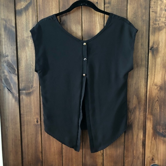 Studded Open Back Top - Picture 3 of 5